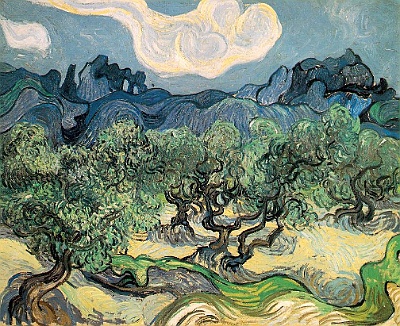Vincent van Gogh (1853-1890) - The Olive Trees (1889)