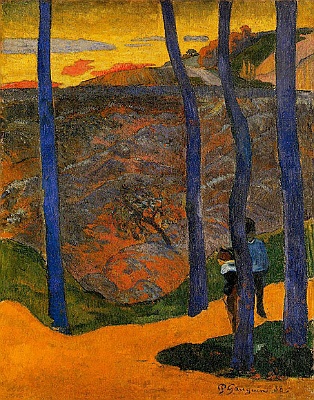 paul-gauguin-blue-trees-1888 455