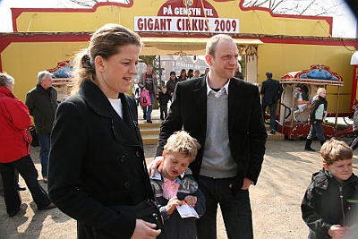 2008 I cirkus Arena og på skattejagt med GPS foråret 2008