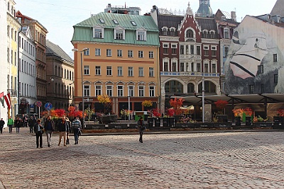 2 Vandring til den gamle by i Riga