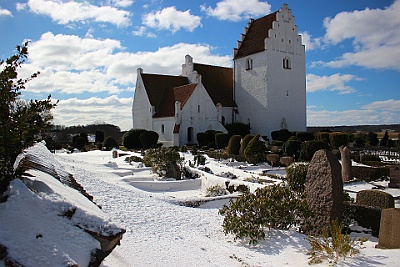 180318 Jungshoved Kirke og tur paa borgbanken