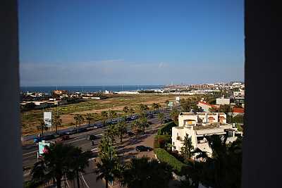 17 58 Udsigt fra hotel i Casablanca